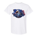 America 250 Shirt 1776–2026 | Modern Patriotic Eagle Badge USA 250 Independence Day T-Shirt