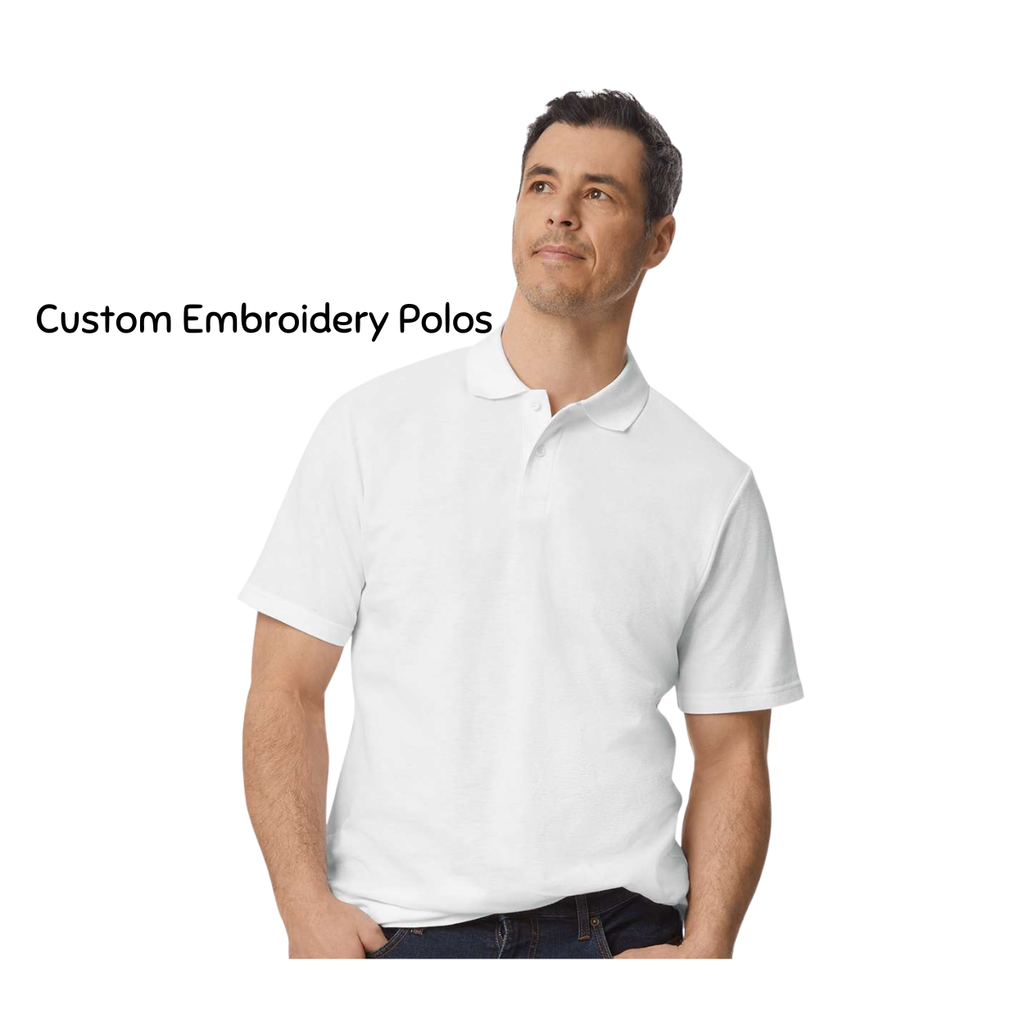 Unisex Softstyle® Pique Polo - 64800 - Custom Embroidery Available