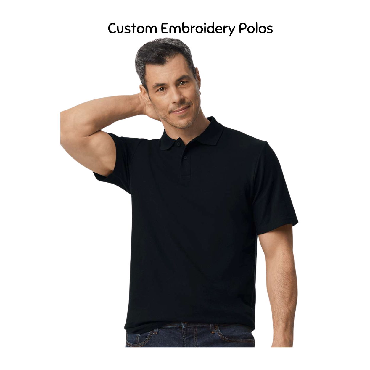 Unisex Softstyle® Pique Polo - 64800 - Custom Embroidery Available
