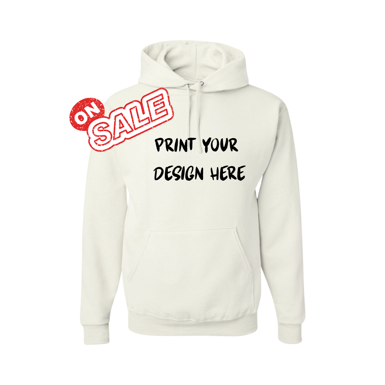 Unisex NuBlend® Hooded Sweatshirt - 996MR-Screen Printing