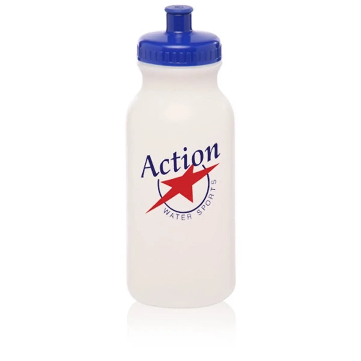 20 oz. Custom Water Bottle with Push Cap