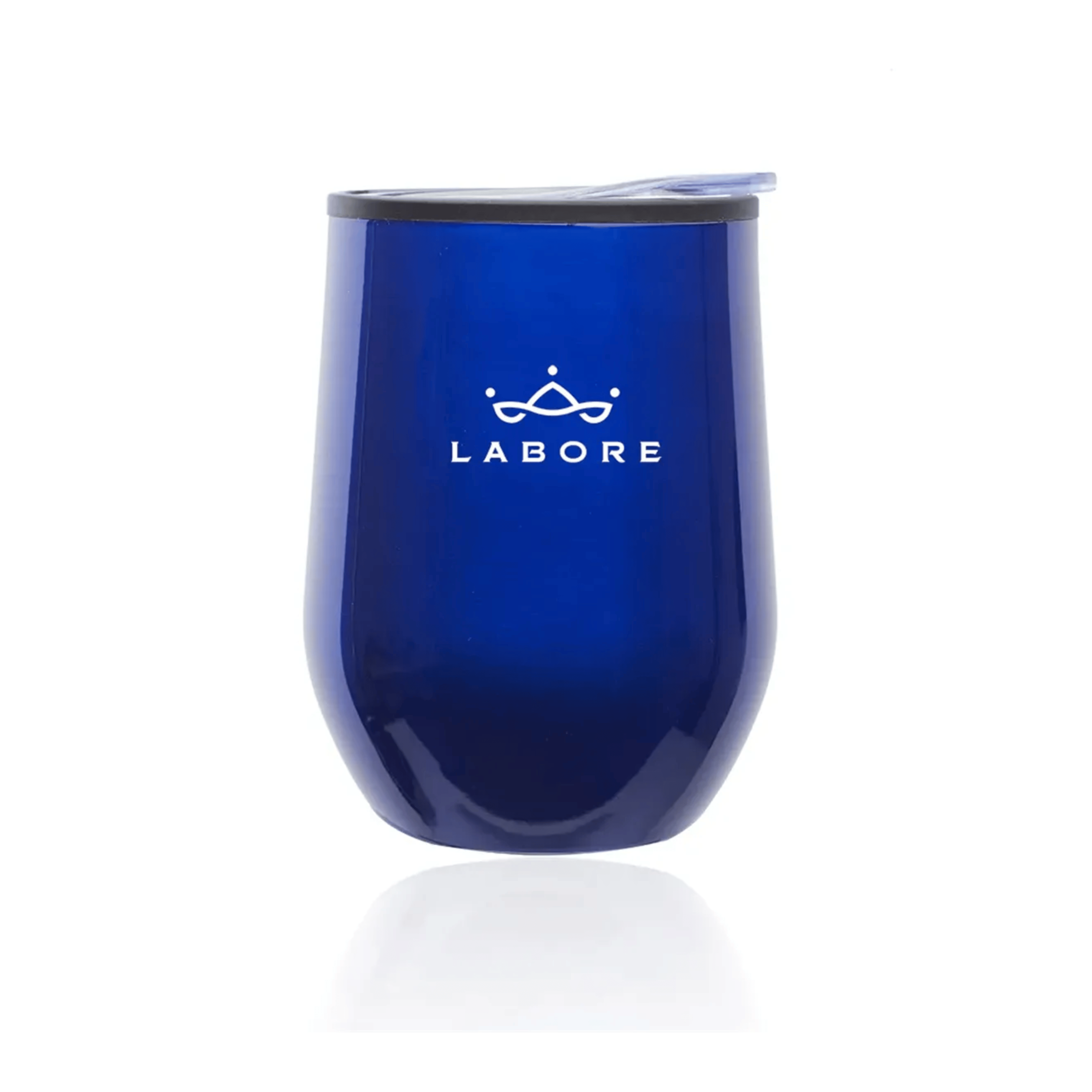 12 oz. Shelby Stemless Wine Glass with lid