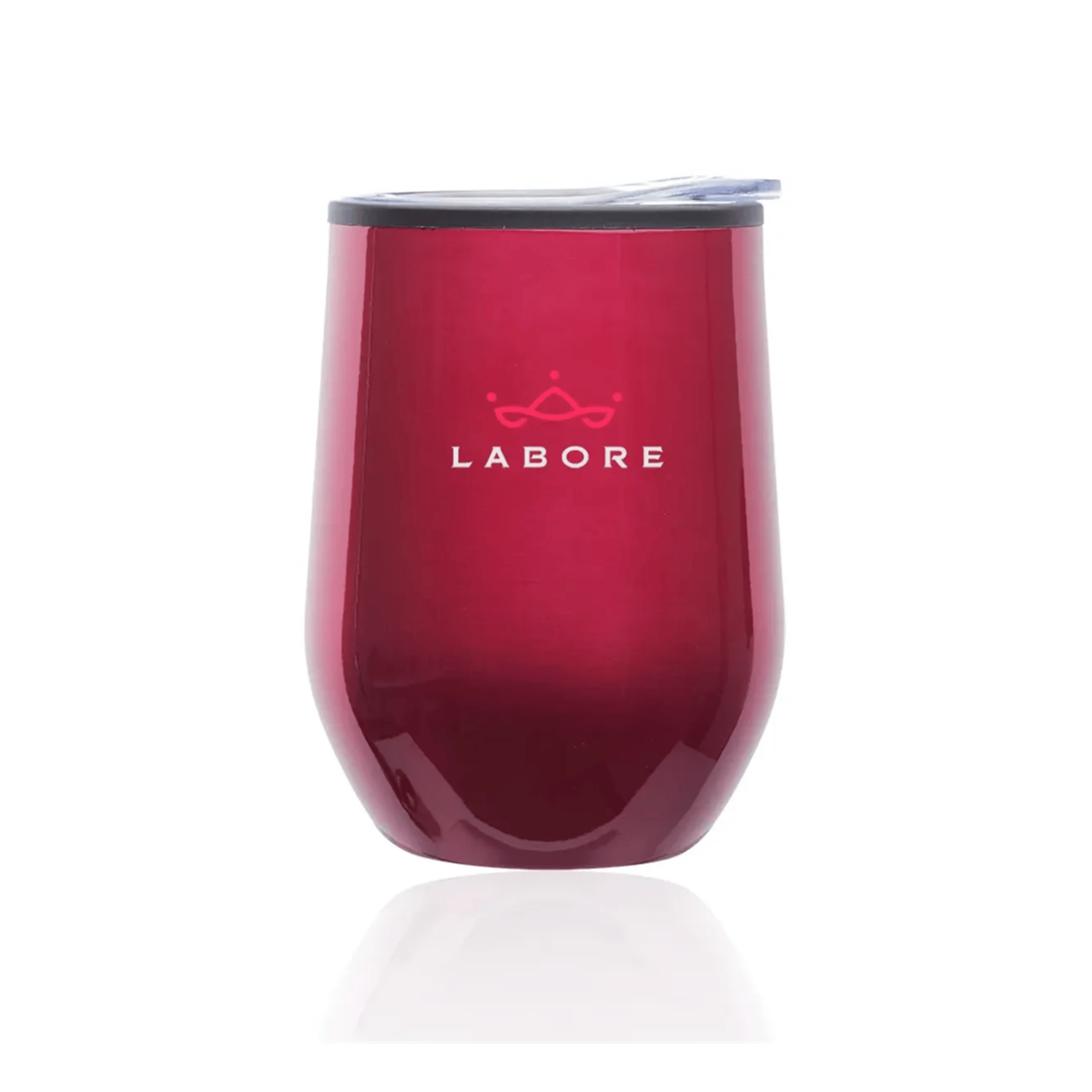12 oz. Shelby Stemless Wine Glass with lid