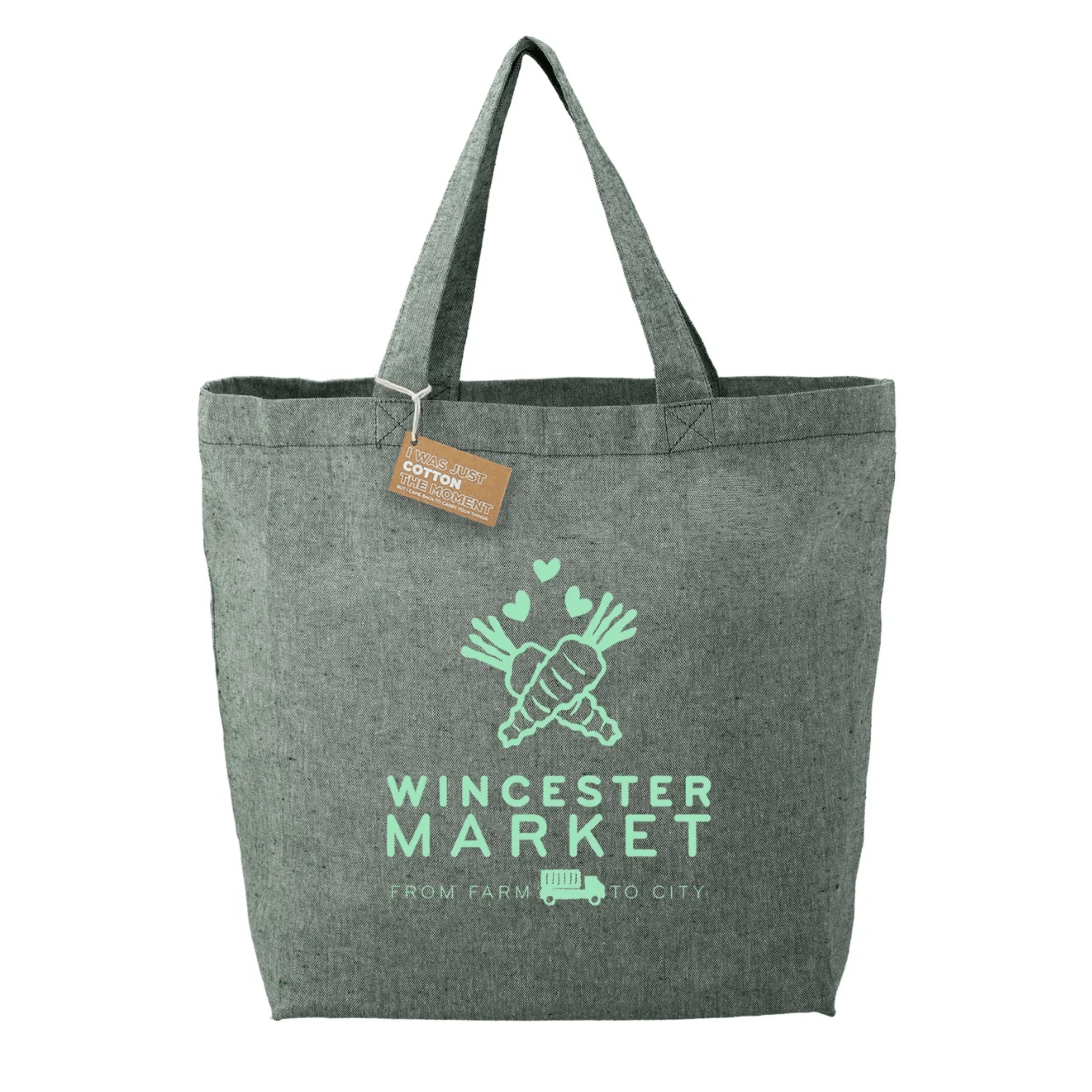 Recycled 5oz Cotton Twill Grocery Tote