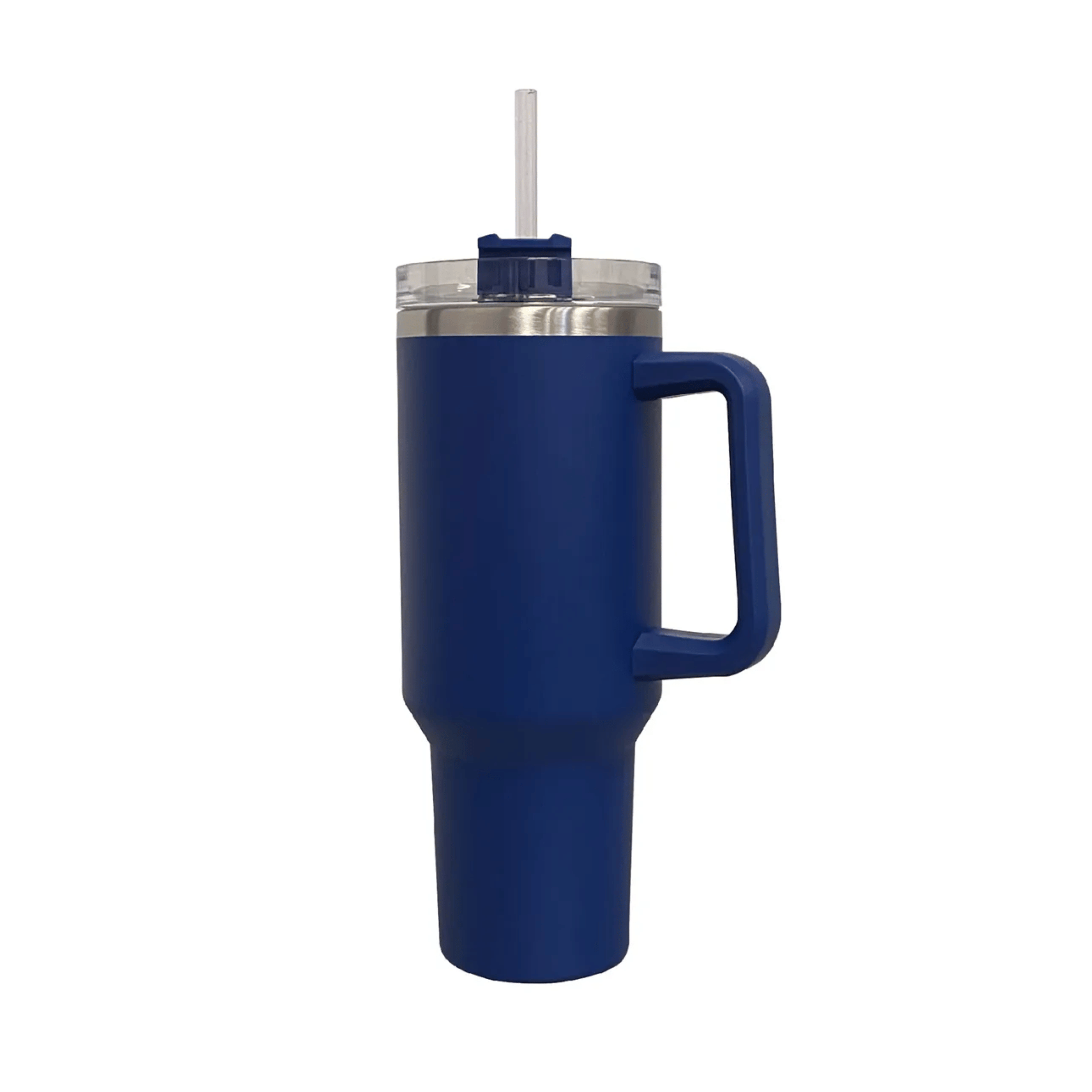 40 oz. Stainless Vacuum Insulated Mug w/ Handle, Lid & Straw
