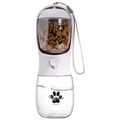 10 oz. Pet Water Bottle with Food Container