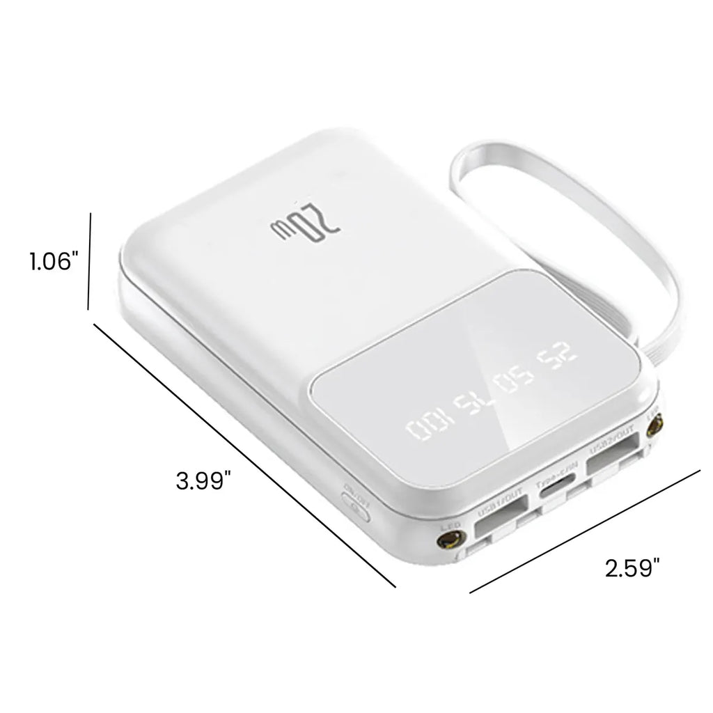 Customized Logo Built In Charging Cable Mobile Power Gift
