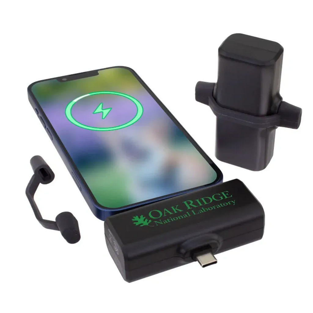 1800 mAh Power Bank with 2 Built-In Connectors