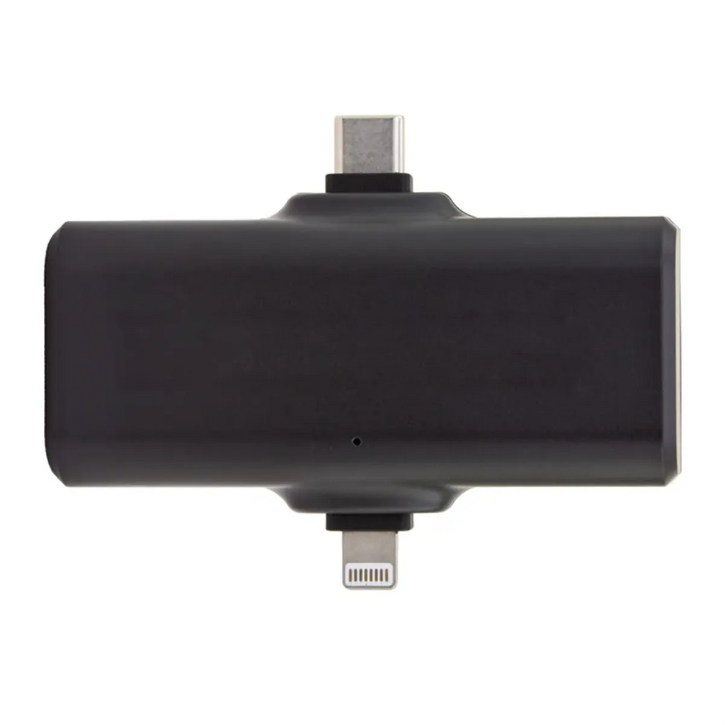 1800 mAh Power Bank with 2 Built-In Connectors