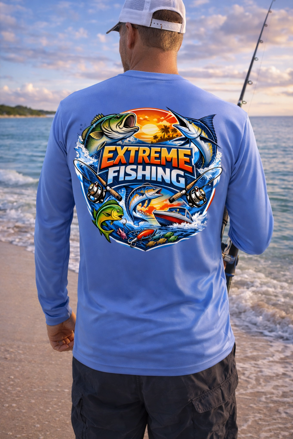 Long Sleeve Performance Fishing Shirt-Extreme Fishing