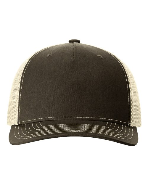 Custom DTF Five-Panel Trucker Cap - 112FP-DTF Transfers. As low as $11.19 ea.