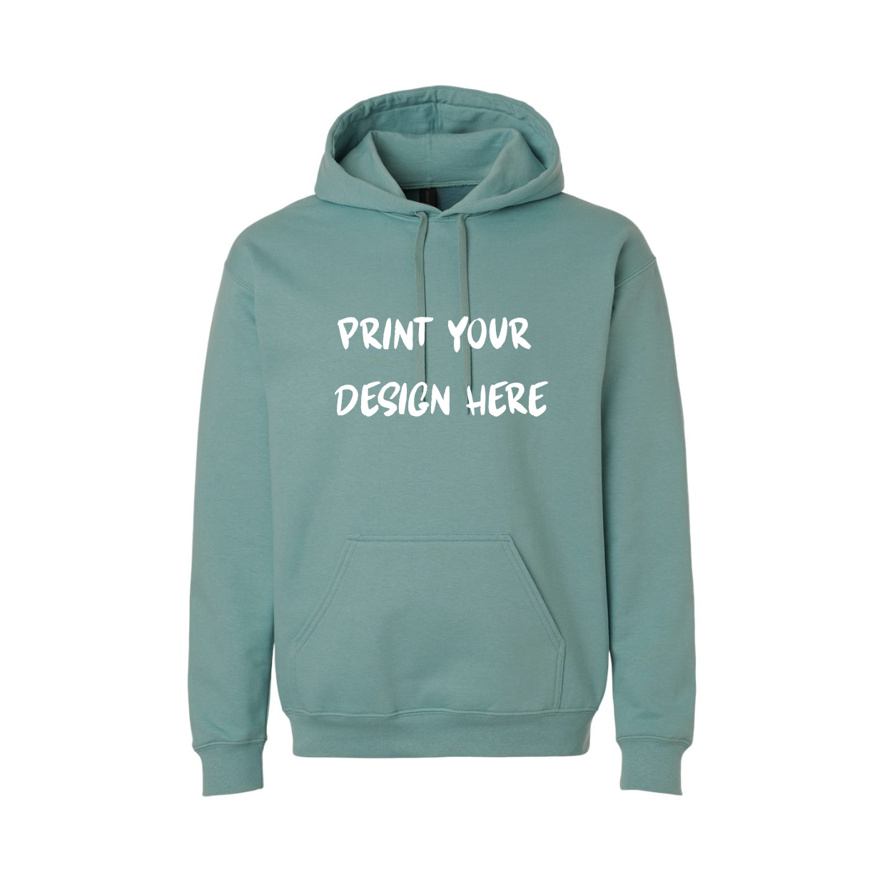 Unisex Softstyle® Midweight Hooded Sweatshirt - SF500 - Custom Screen Printing Available