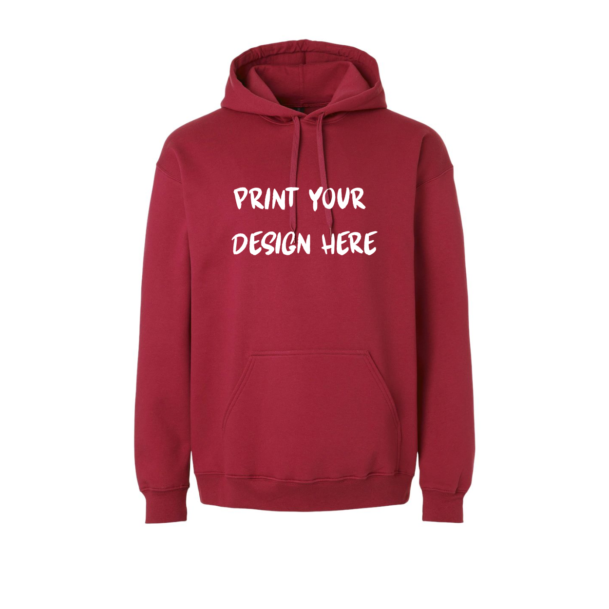 Unisex Softstyle® Midweight Hooded Sweatshirt - SF500 - Custom Screen Printing Available