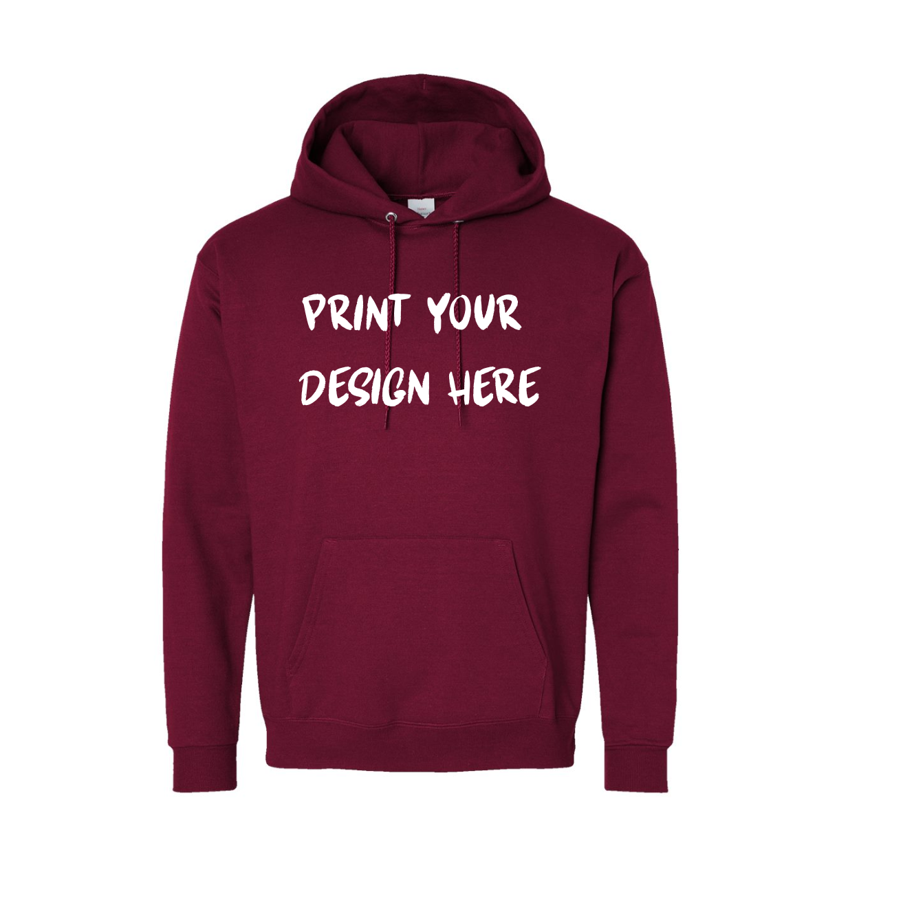 Hanes EcoSmart® Hooded Sweatshirt - P170 - Custom Screen Printing