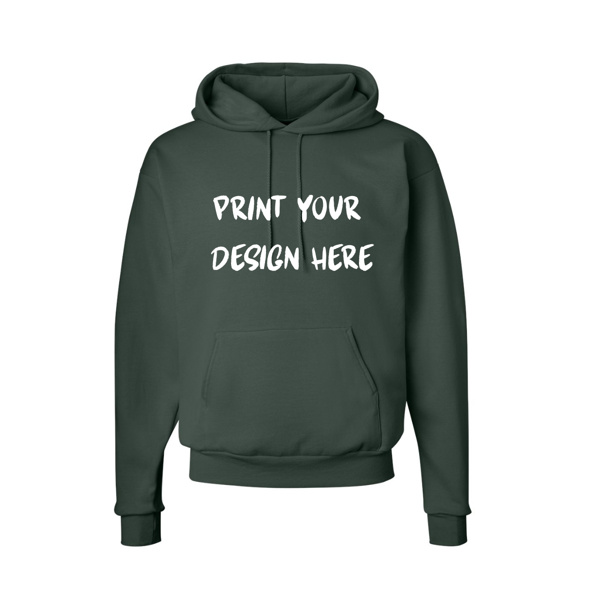 Hanes EcoSmart® Hooded Sweatshirt - P170 - Custom Screen Printing