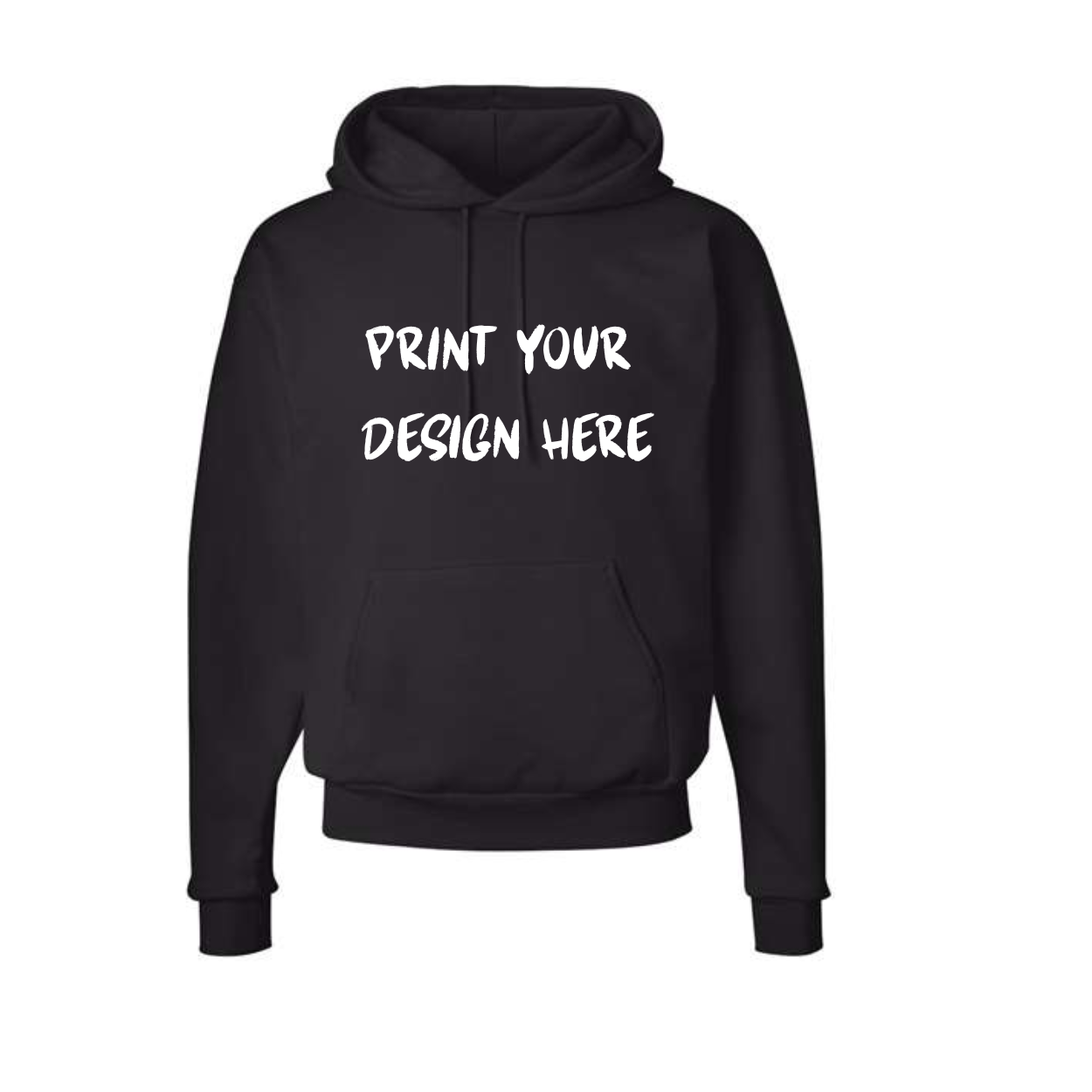 Hanes EcoSmart® Hooded Sweatshirt - P170 - Custom Screen Printing