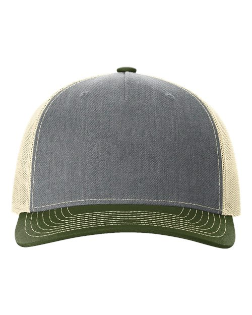 Custom DTF Five-Panel Trucker Cap - 112FP-DTF Transfers. As low as $11.19 ea.