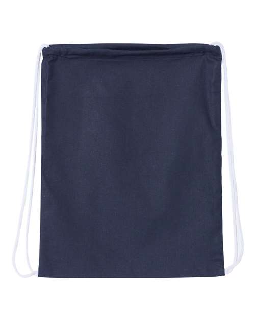 Cotton Canvas Drawstring Sport Pack | Custom DTF Printed | OAD101. As low as 3.00 ea.