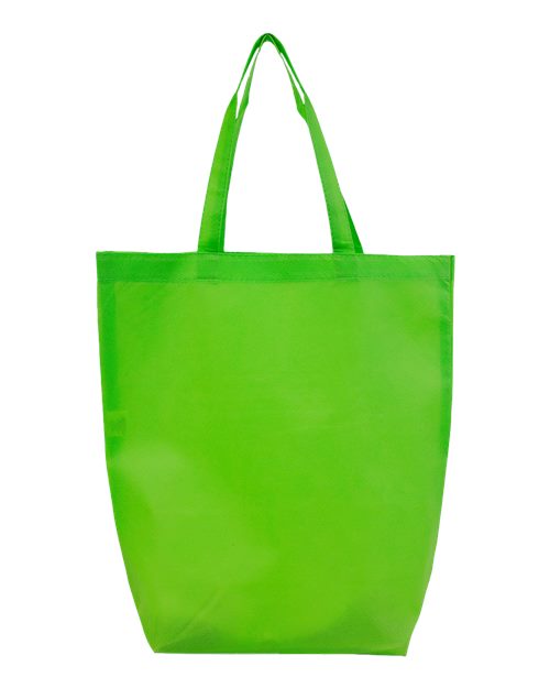 Non-Woven Gusset Bottom Tote Bag | Custom DTF Printed | Q1251. As low as $1.99 ea.