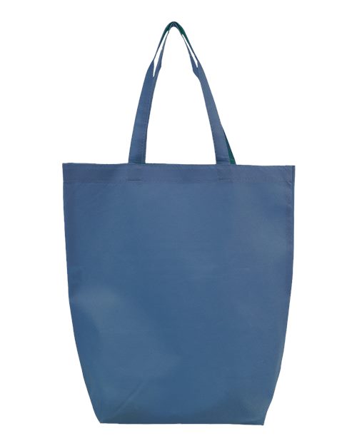 Non-Woven Gusset Bottom Tote Bag | Custom DTF Printed | Q1251. As low as $1.99 ea.