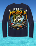 Long Sleeve Performance Fishing Shirt-Reel Hooked