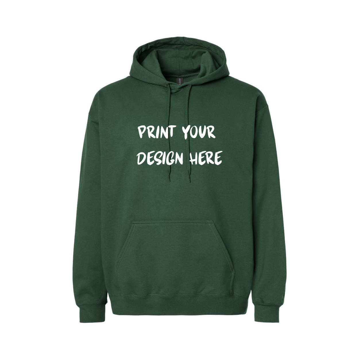 Unisex Softstyle® Midweight Hooded Sweatshirt - SF500 - Custom Screen Printing Available