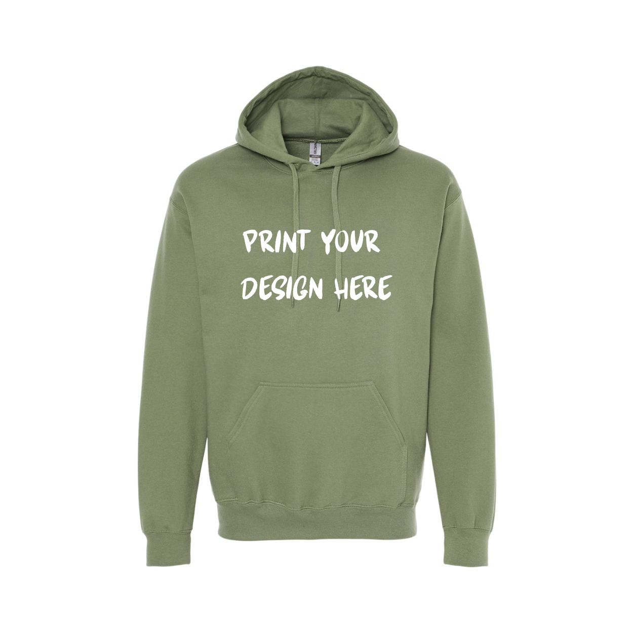 Unisex Softstyle® Midweight Hooded Sweatshirt - SF500 - Custom Screen Printing Available