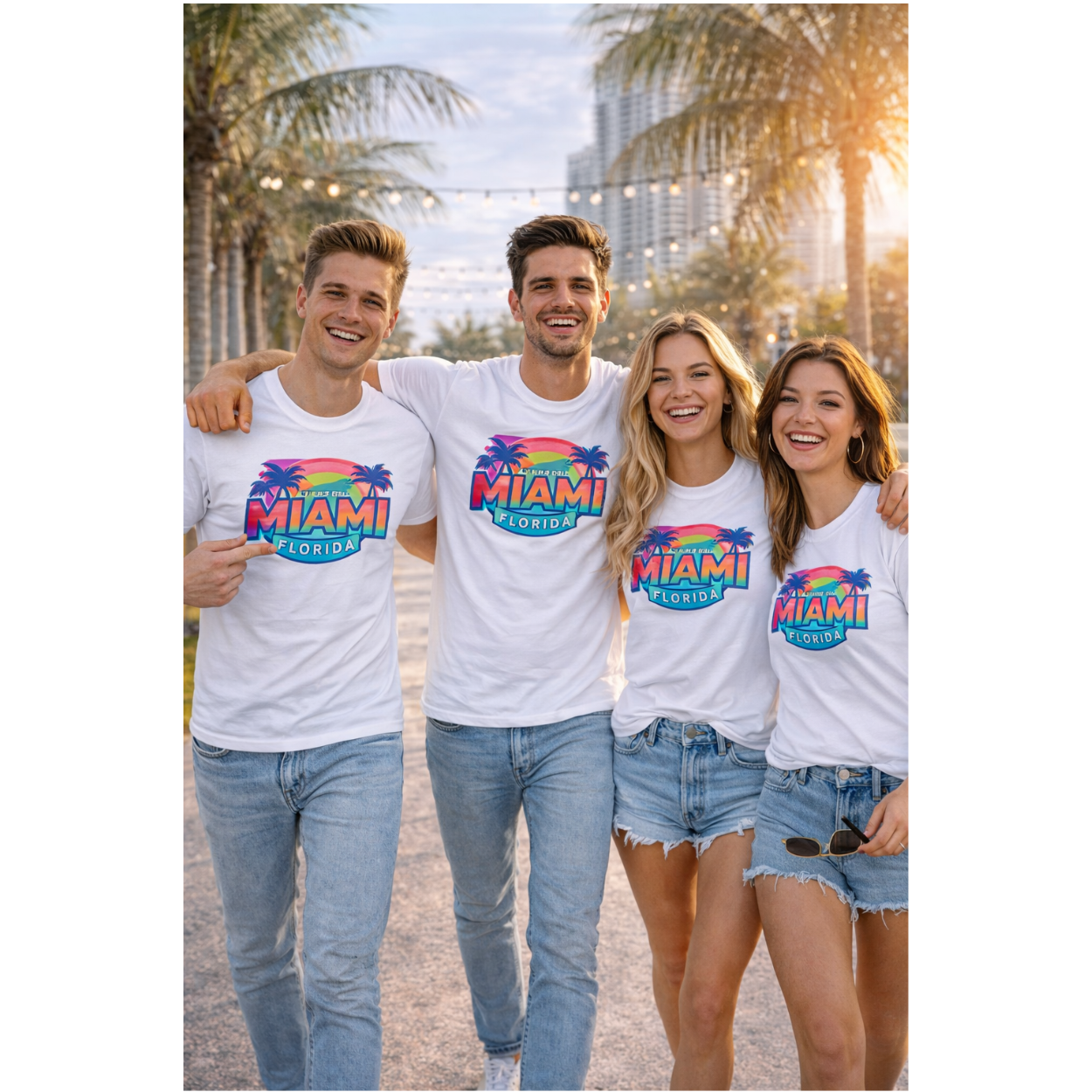 Gildan -Custom Screen-Printed White T-Shirt -G5000. As low as $5.99 ea.