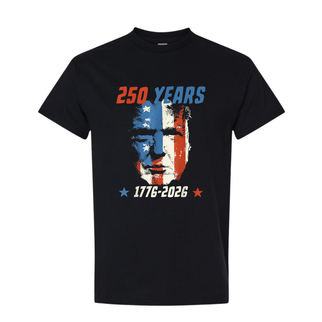 USA 250 Years America T-Shirt | Patriotic 1776-2026 USA Anniversary Shirt