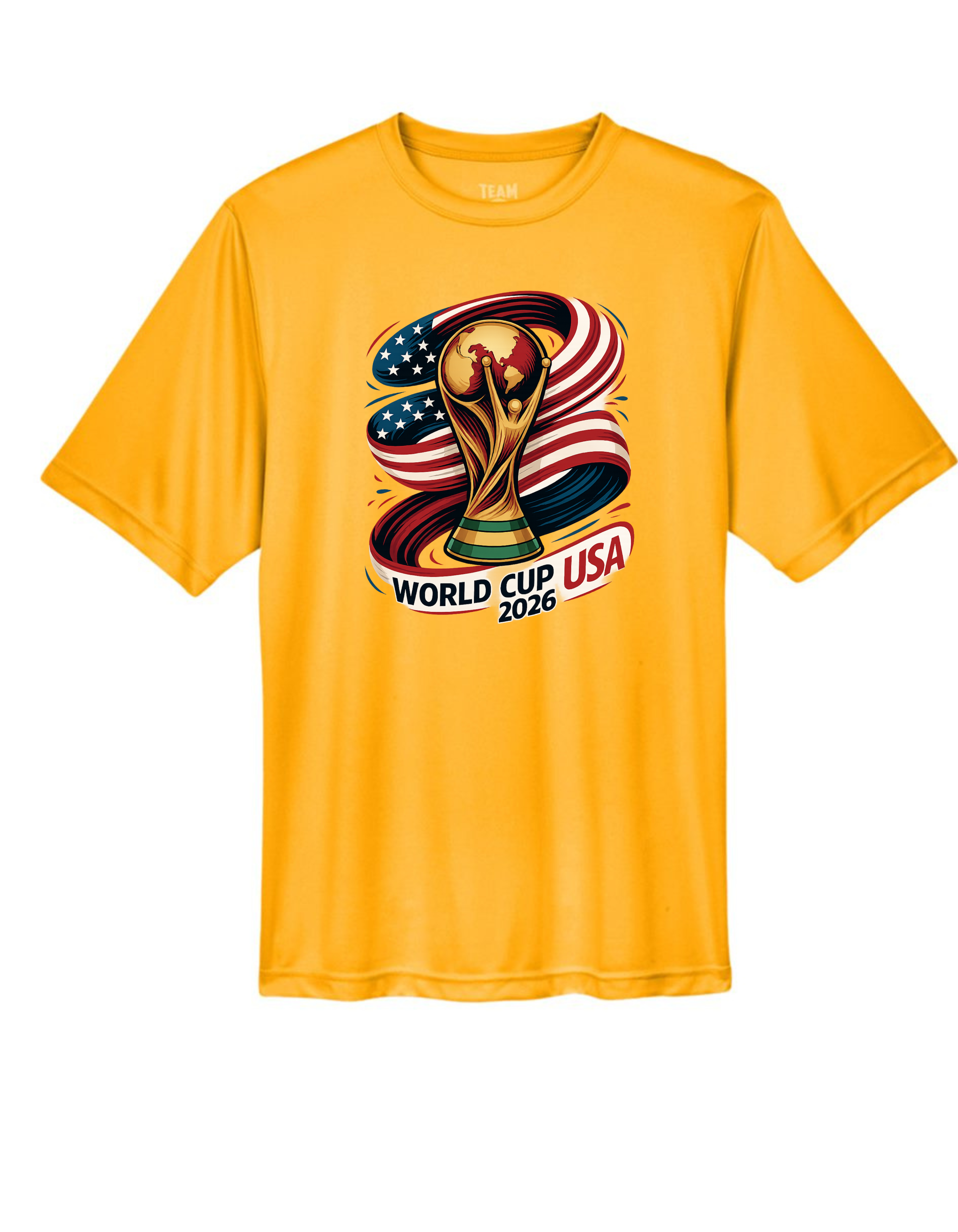 World Cup 2026 USA Performance Dri-Fit T-Shirt-Moisture-Wicking