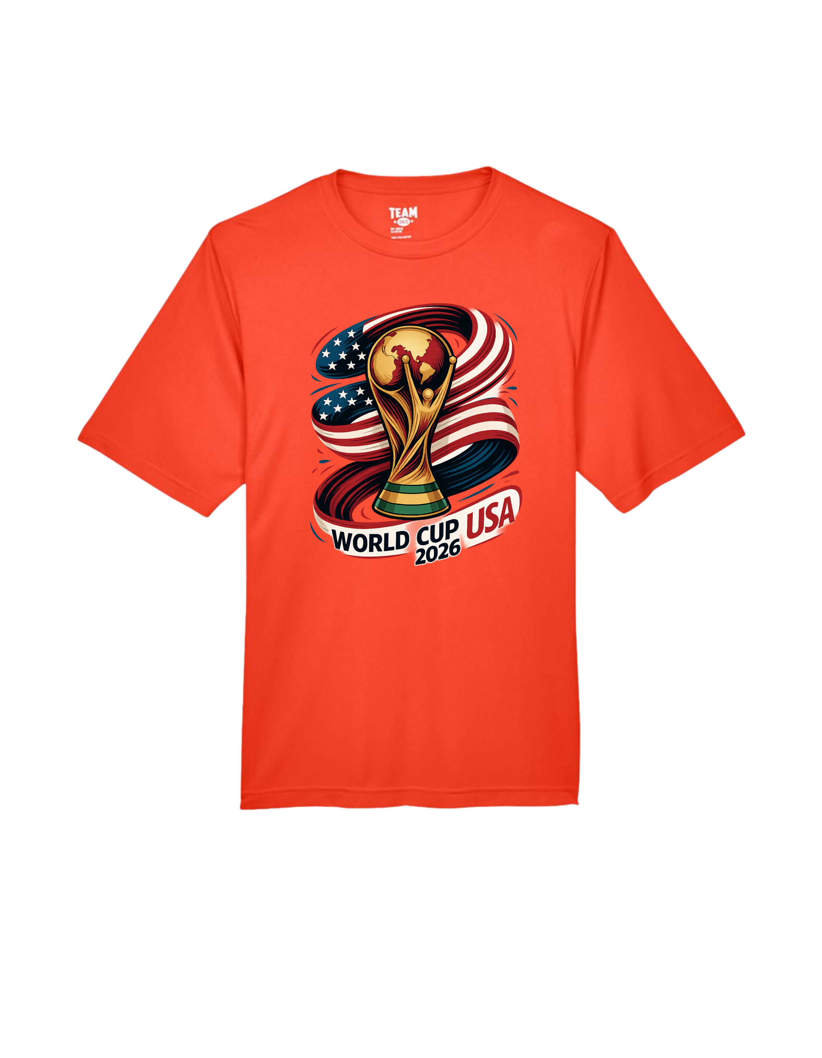 World Cup 2026 USA Performance Dri-Fit T-Shirt-Moisture-Wicking