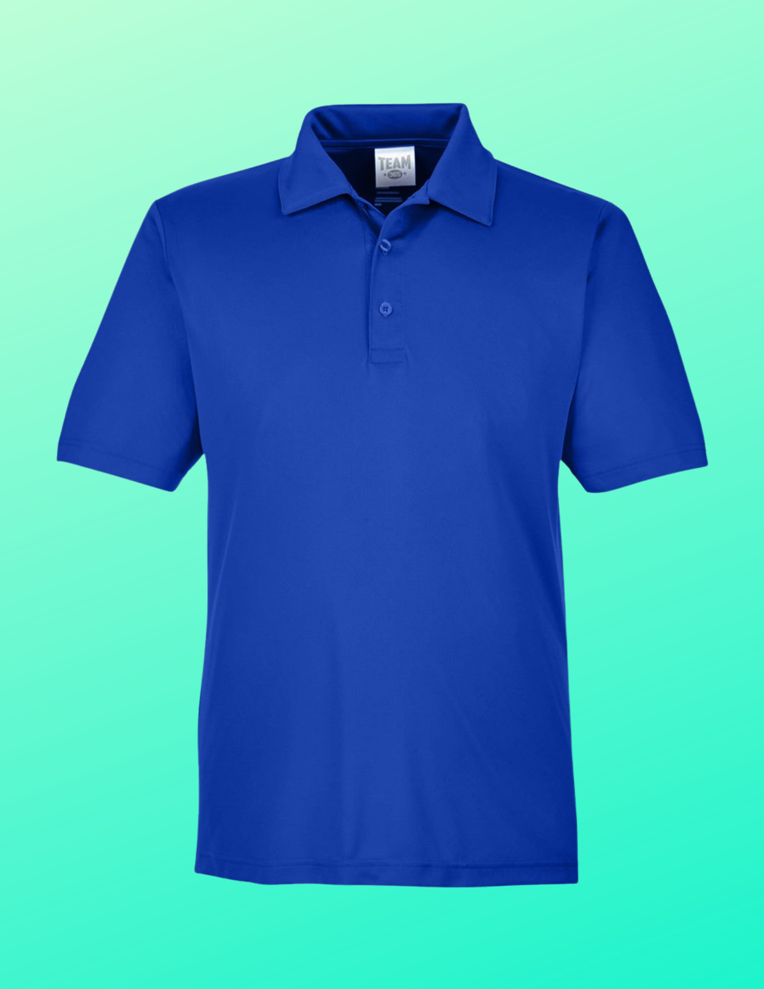 Custom Embroidered Polo Shirts - Team 365 Men's Zone Performance Polo - Prices Per Piece - 12 pc min