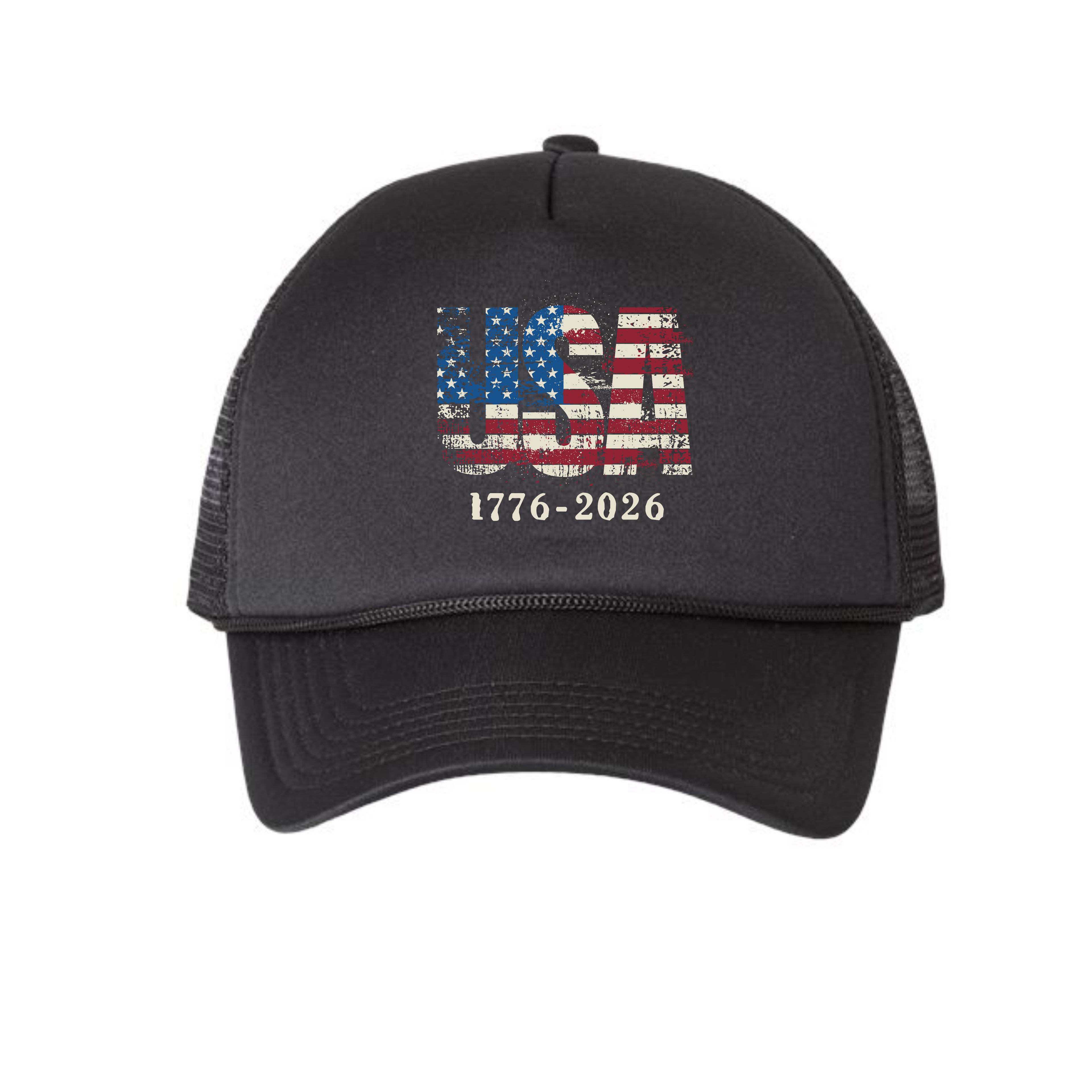 USA 1776-2026 Trucker Hat-DTF Transfers