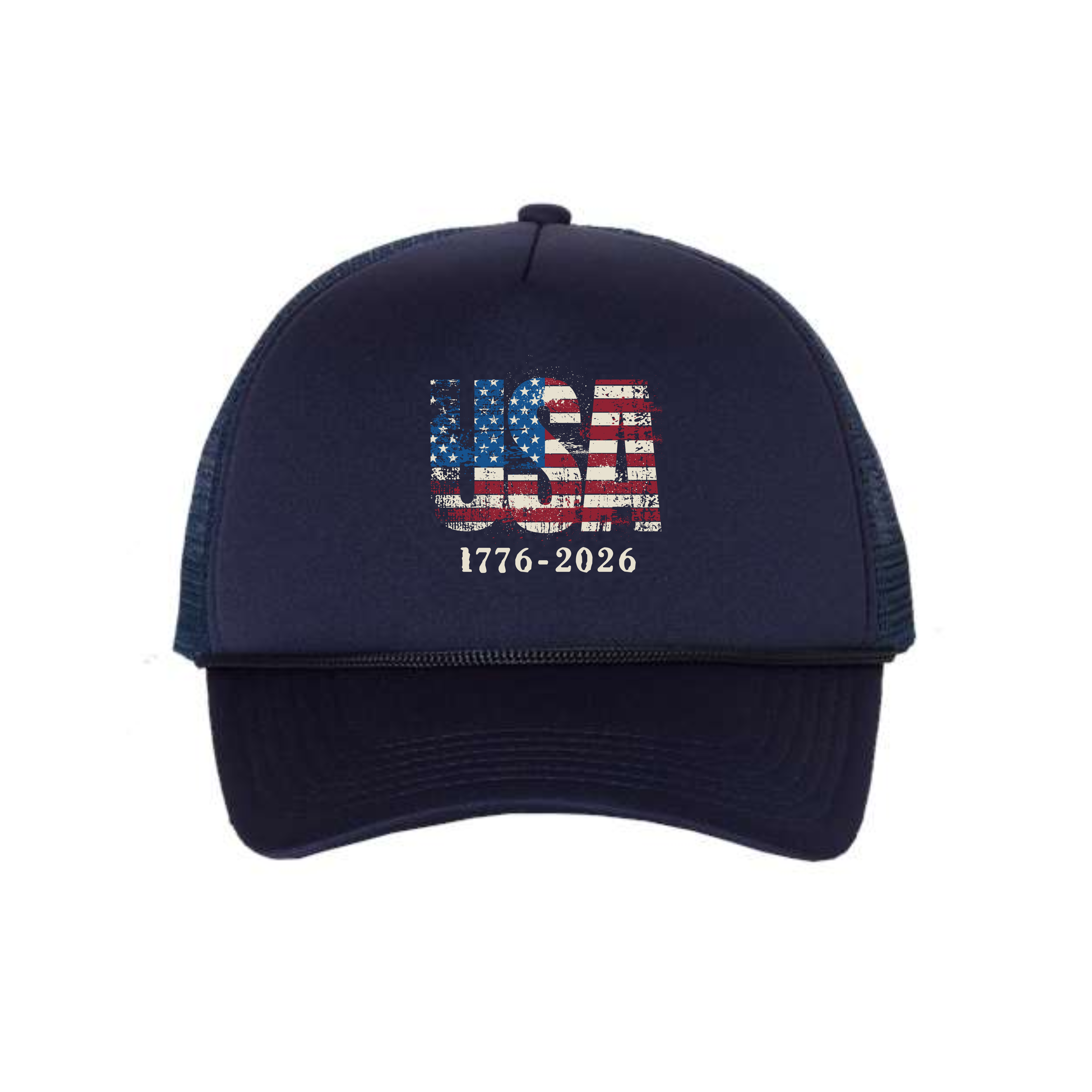 USA 1776-2026 Trucker Hat-DTF Transfers