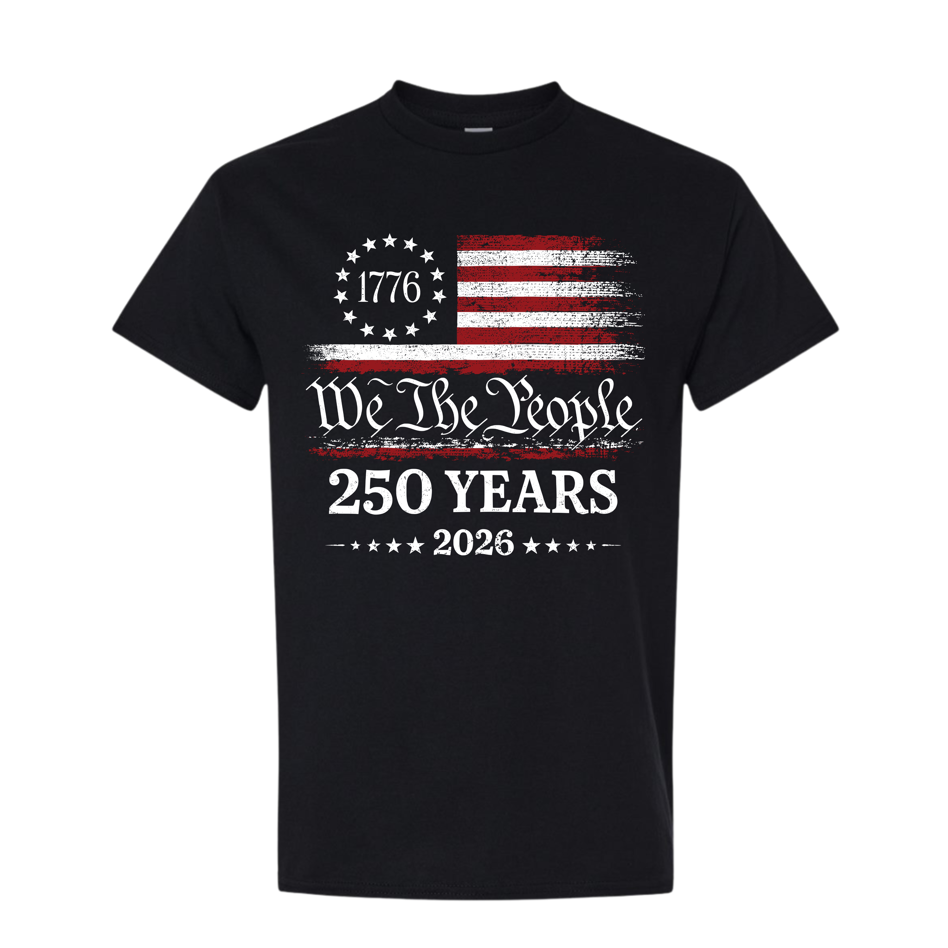 We The People 250 Years Shirt, Patriotic USA 1776 T-Shirt, America 250th Anniversary 2026