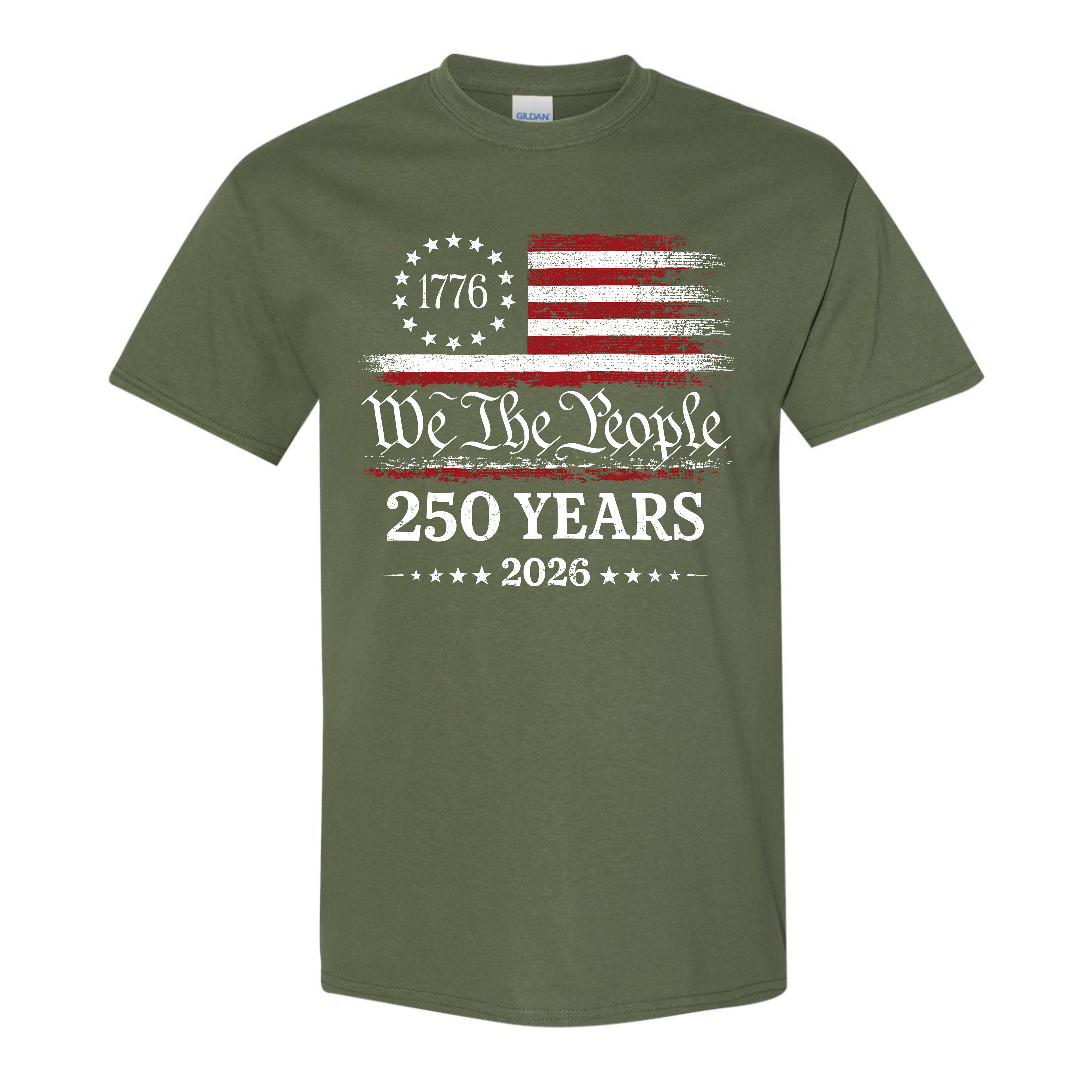 We The People 250 Years Shirt, Patriotic USA 1776 T-Shirt, America 250th Anniversary 2026