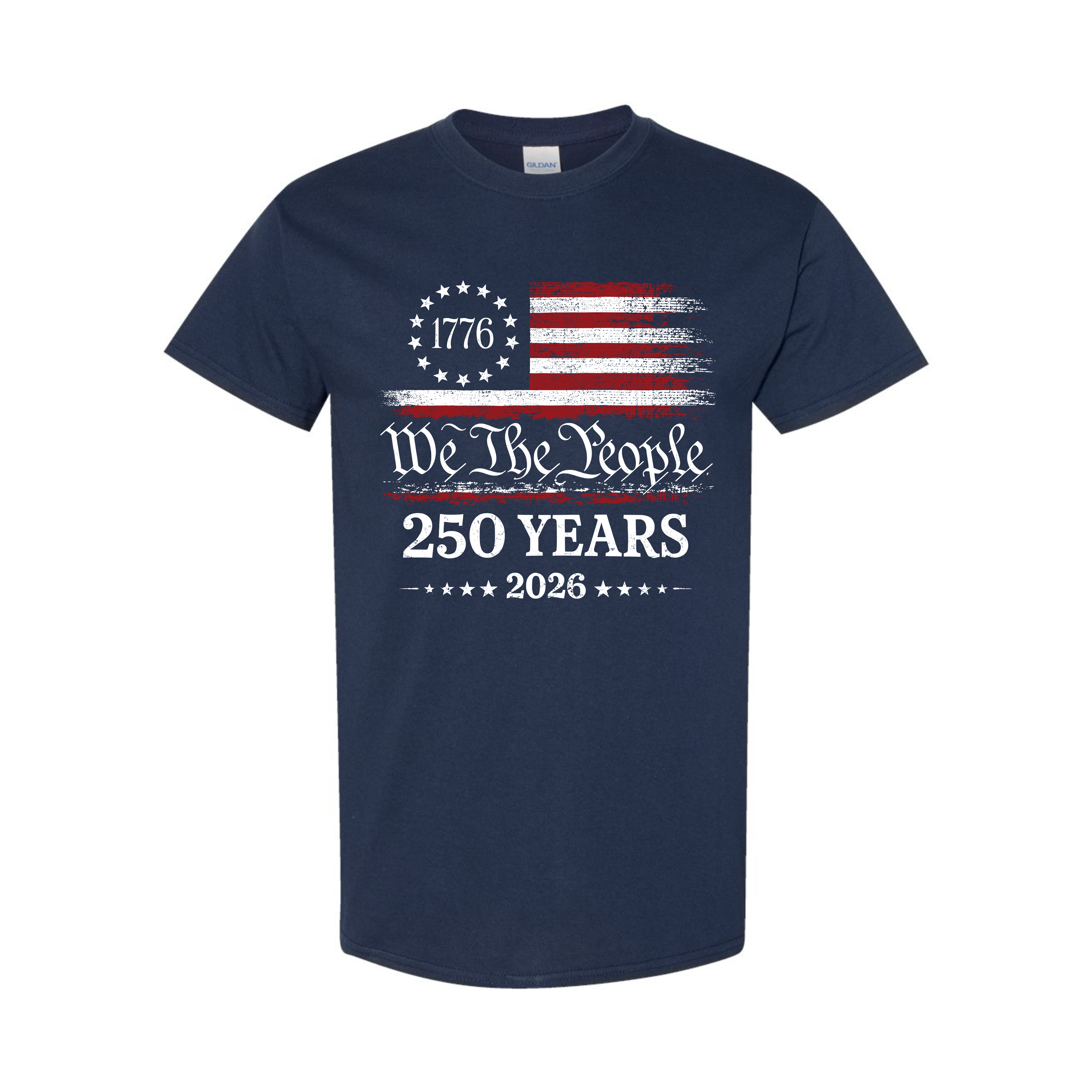 We The People 250 Years Shirt, Patriotic USA 1776 T-Shirt, America 250th Anniversary 2026