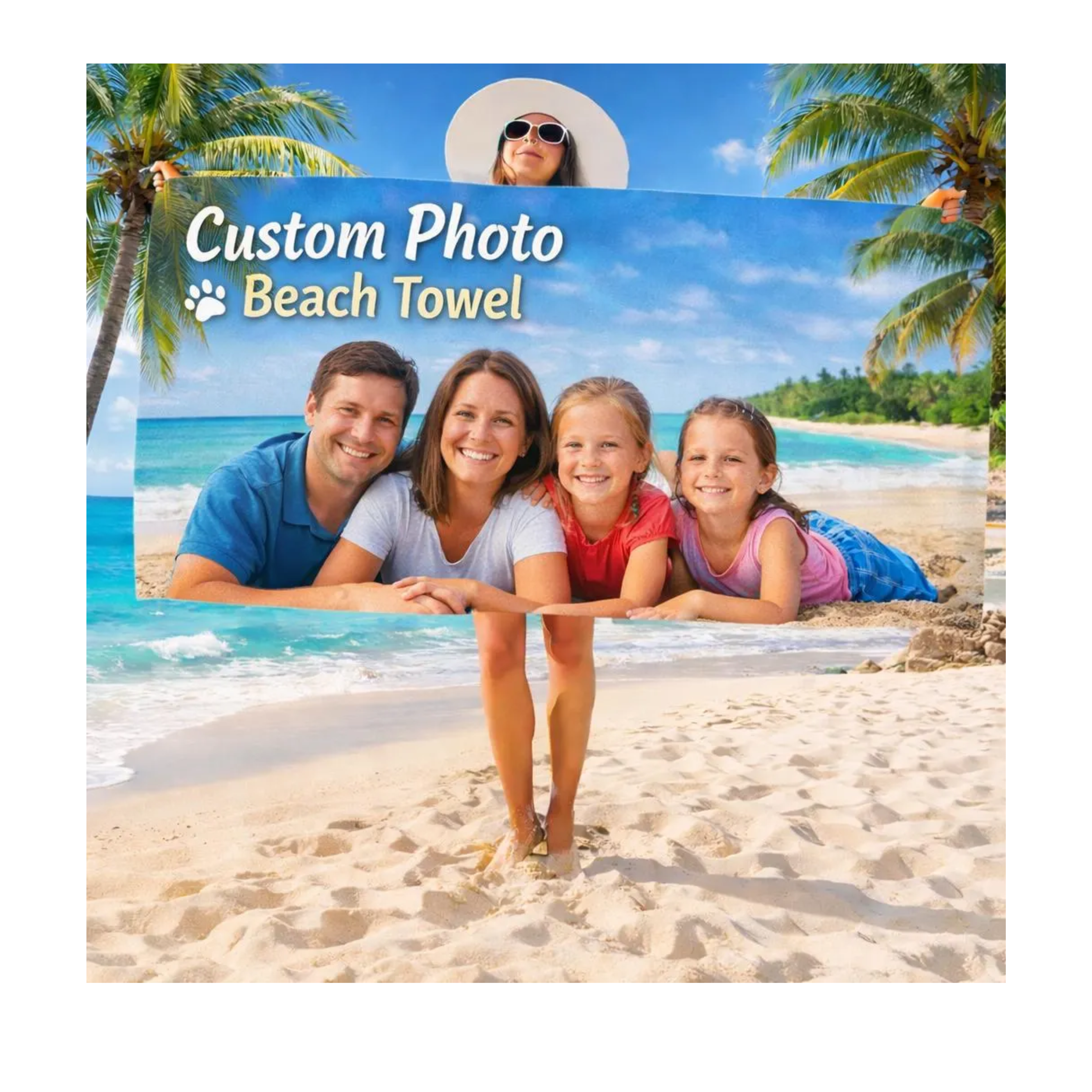 Personalized 30x60 Beach Towel