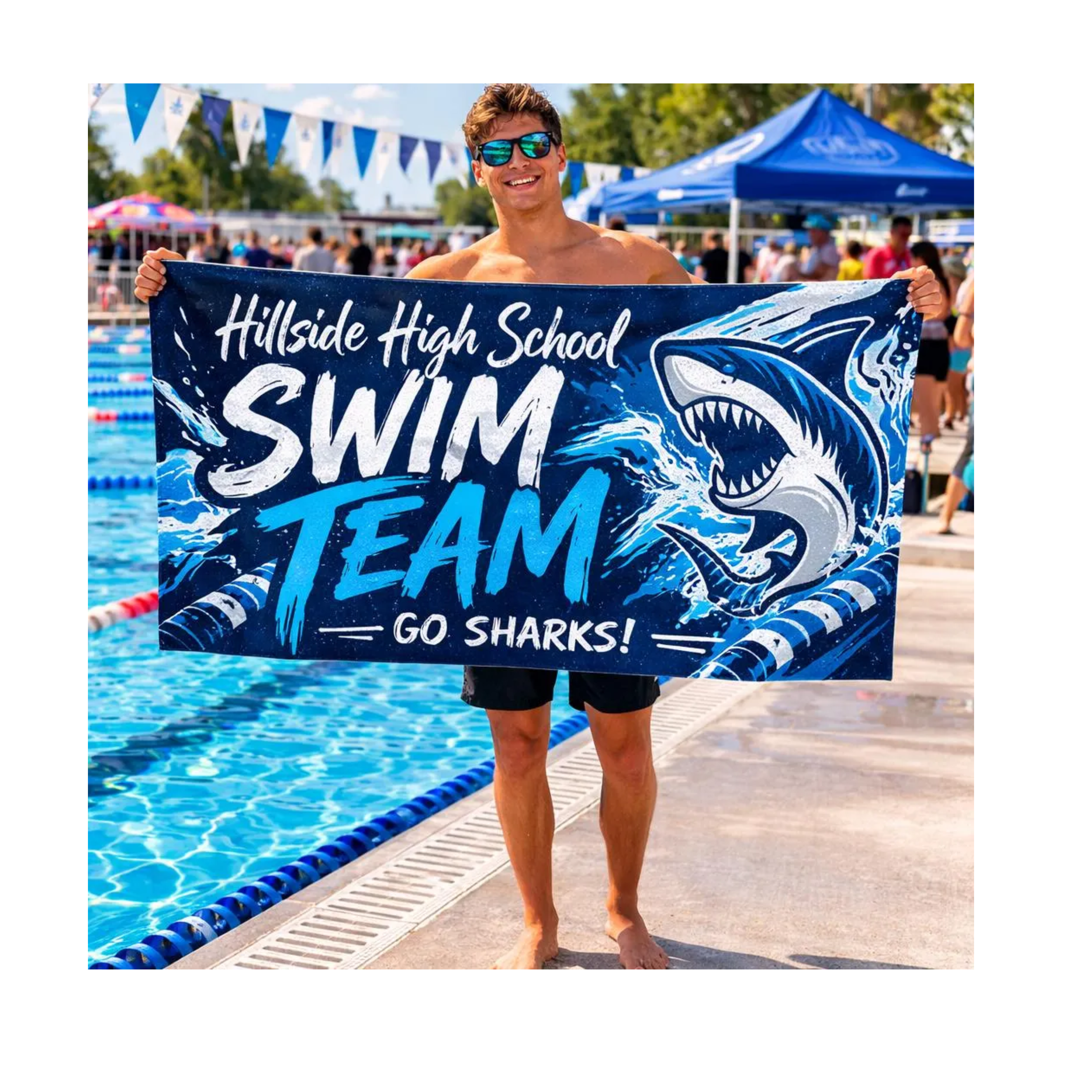 Personalized 30x60 Beach Towel