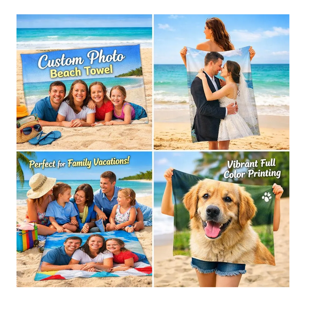 Personalized 30x60 Beach Towel