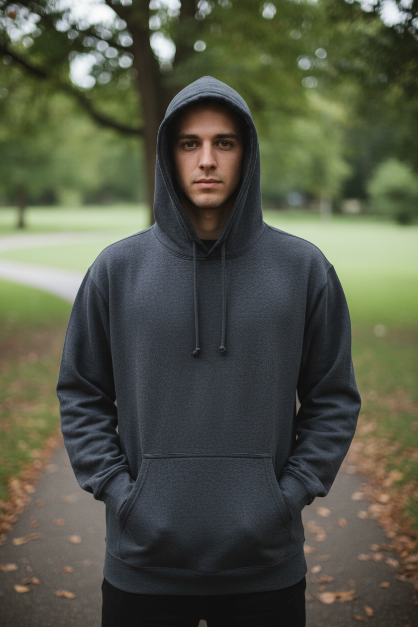 Gildan 18500 Hoodie Front View