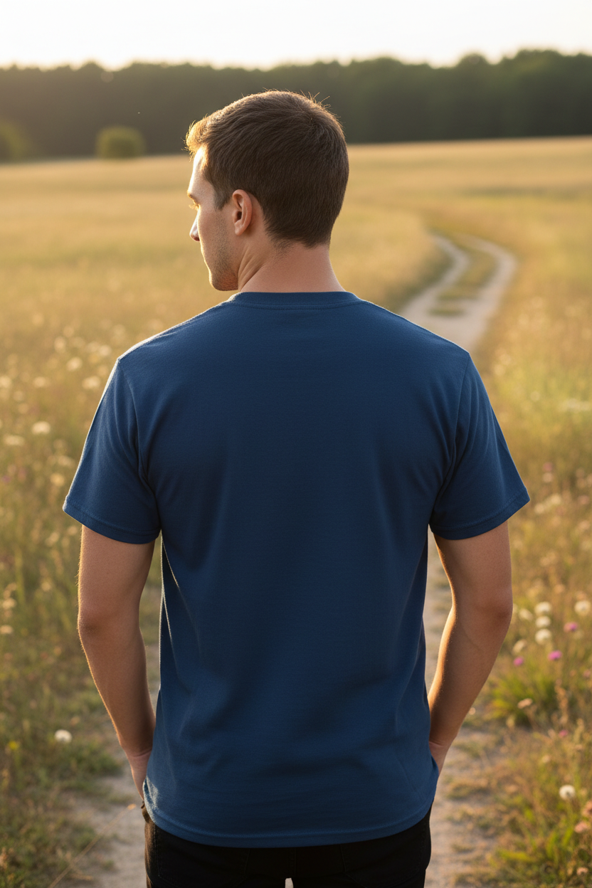 Gildan G5000 Back View