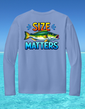 Long Sleeve Performance Fishing Shirt-Size Matters