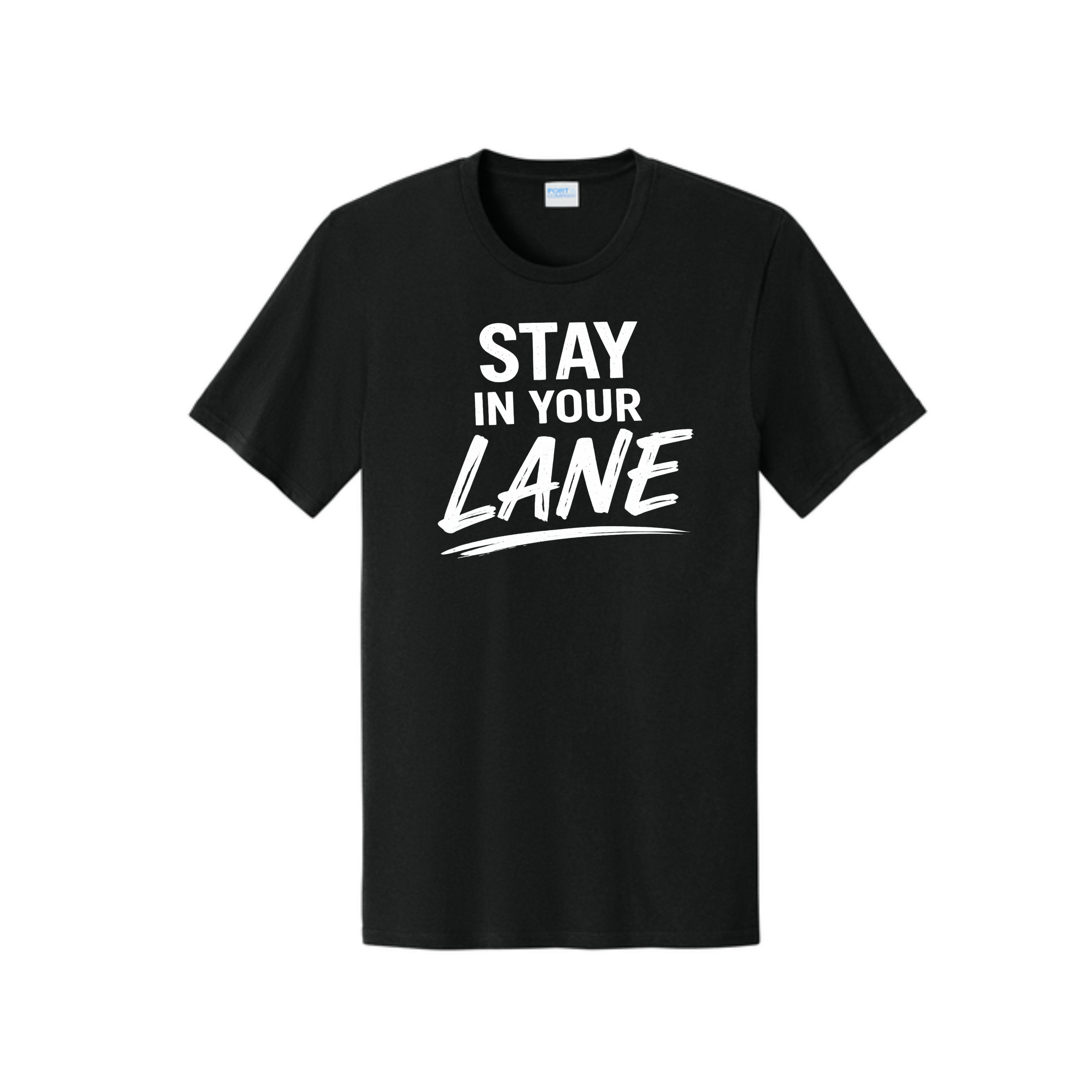 Stay In Your Lane Tee – Motivational Mindset Shirt | Feel Good Tees