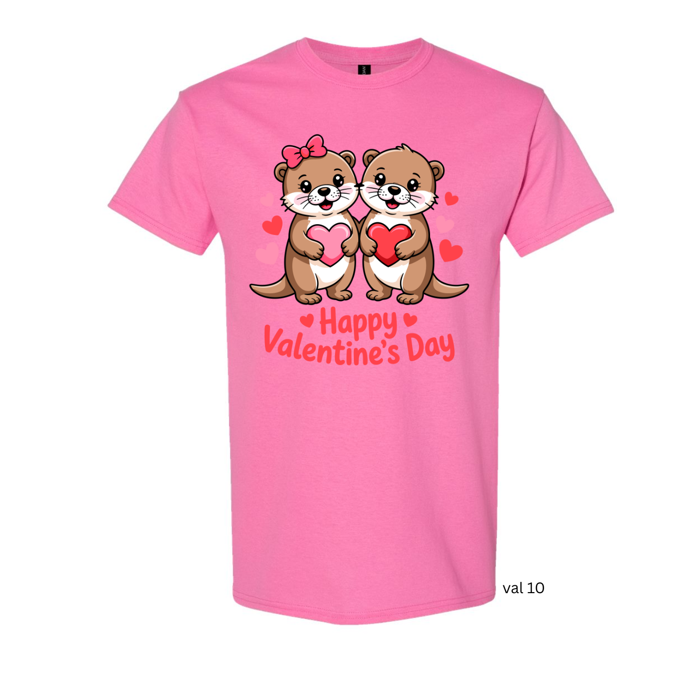 Happy Valentine's Day Shirt. Cute bunny